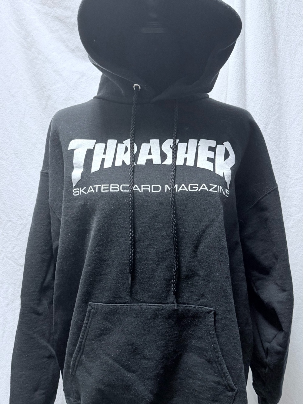 Thrasher magazine cotton hoodie